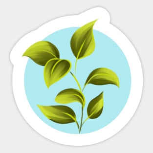 Leaves Sticker